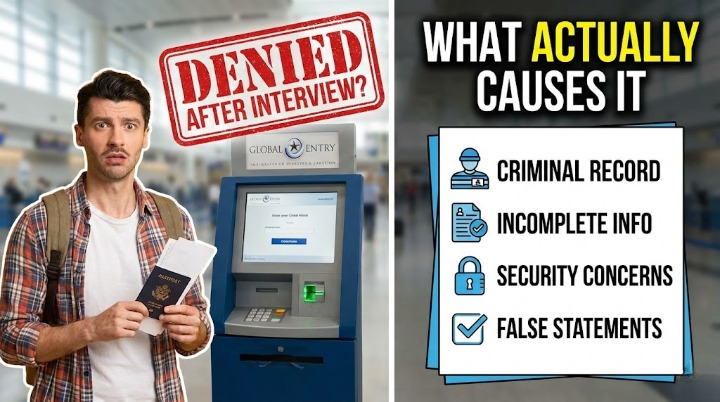 Global Entry Denied After Interview? Causes