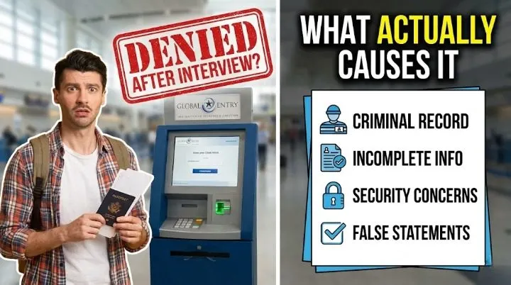 Global Entry Denied After Interview? Causes
