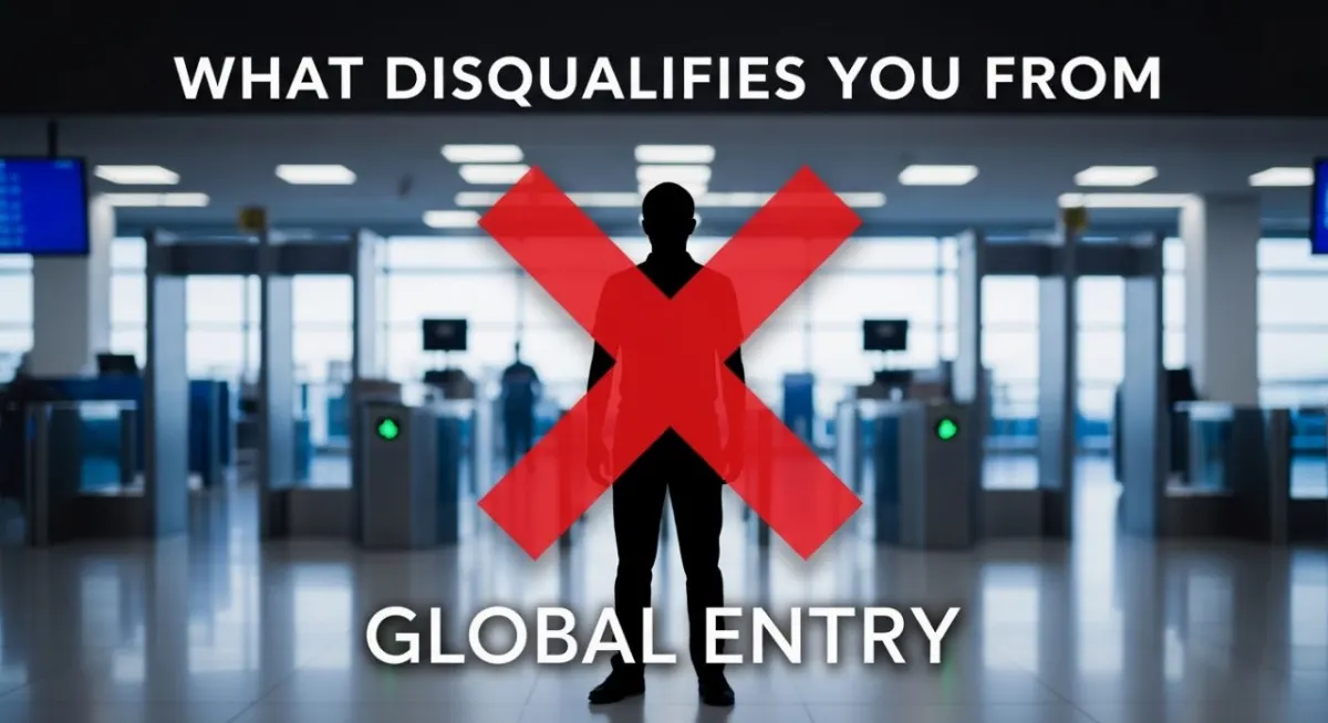 What Disqualifies You from Global Entry? (2026)