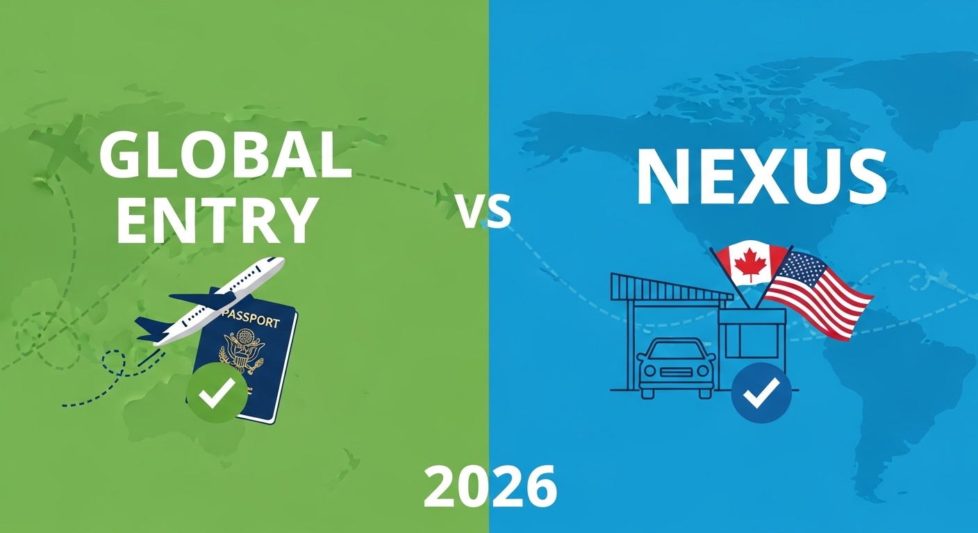 Global Entry vs NEXUS: Which Trusted Traveler Program in 2026?