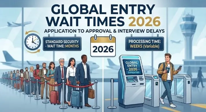 Global Entry Wait Times in 2026: 4–11 Months (and the 3 Ways to Skip It)