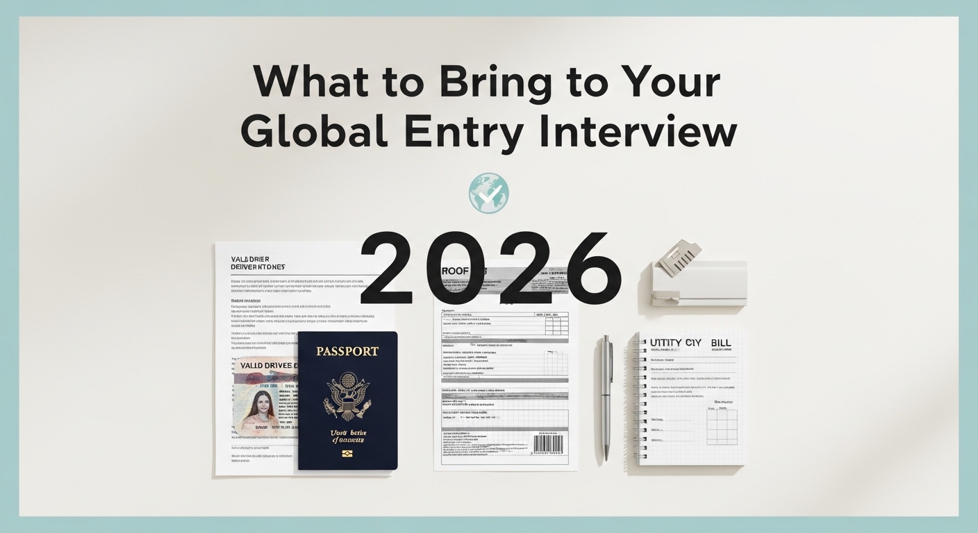 Global Entry Interview Checklist (2026)