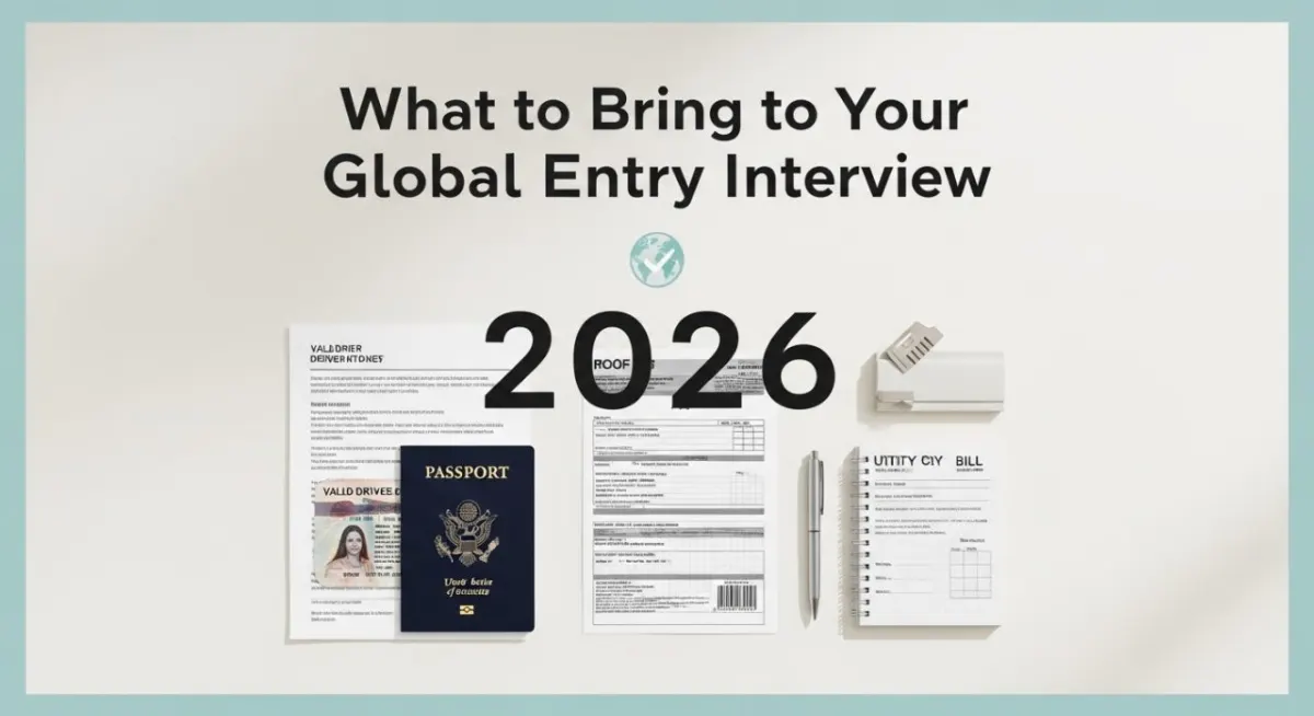 Global Entry Interview Checklist (2026)